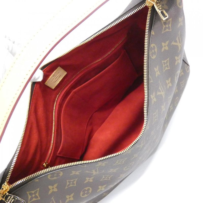 Louis Vuitton Monogram Slouchy MM M12098 Shoulder Bag