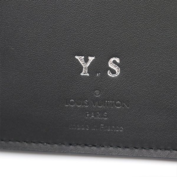 Louis Vuitton Black Monogram Taurillon Leather Portefeuille Blazer M69038 Long