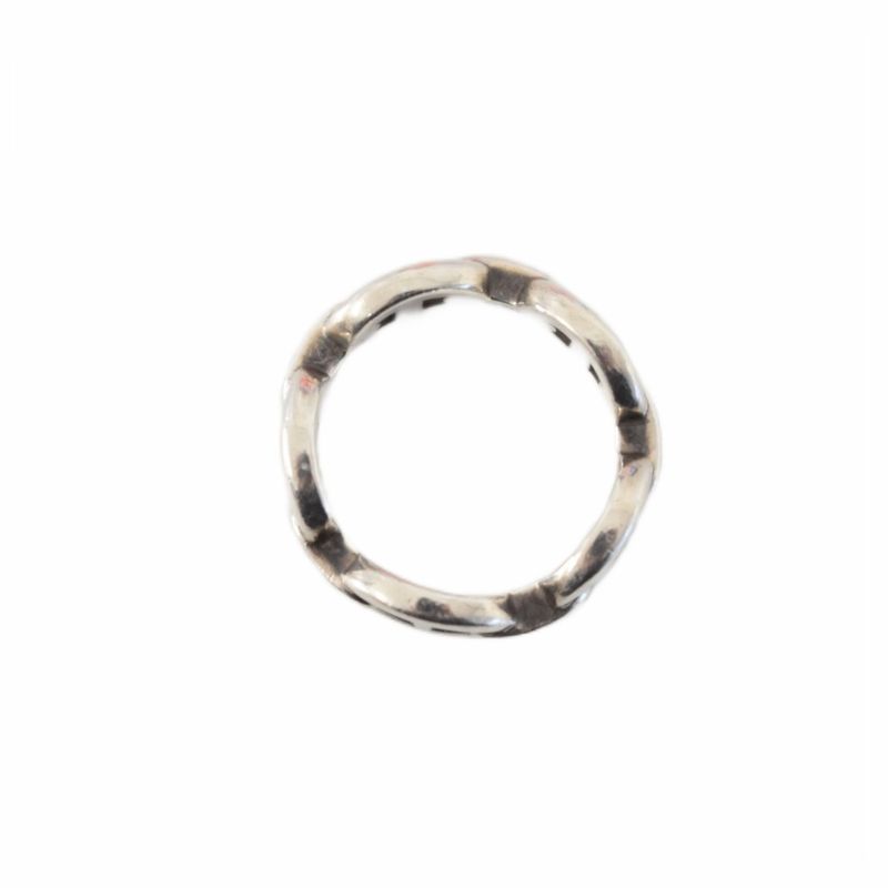 Hermes Chaine D'ancre Anchene PM Ring Accessories Ag925 53 Silver 20ag074607