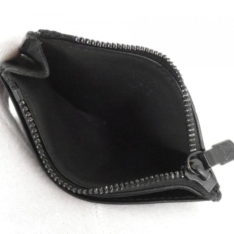 Louis Vuitton Monogram Shadow Compact Coin Card Holder M82245 Coin & Card Case