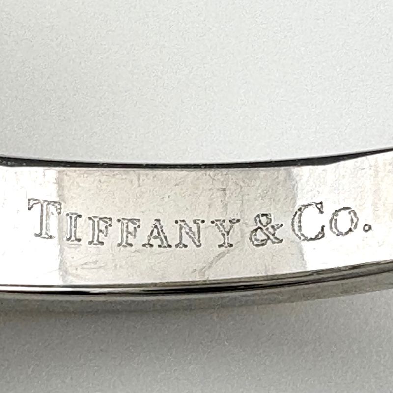 Tiffany & Co Tiffany & Co V Band Ring Platinum Ring Melee Diamond Ring #10