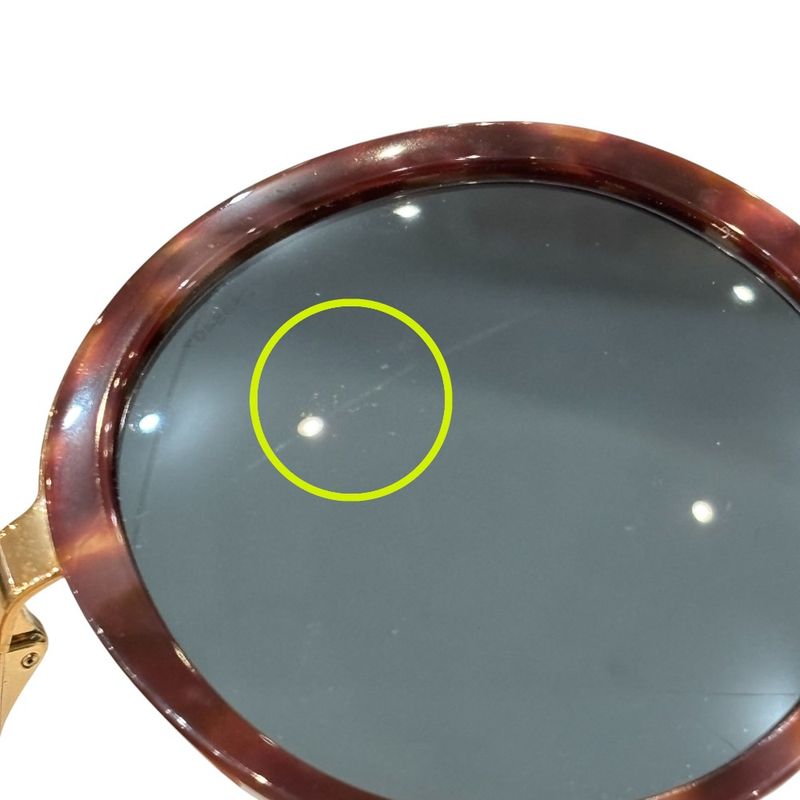 Good Prada Sunglass Es Spr50t Grey Lenses Tortoiseshell Pattern Frame Gold Color