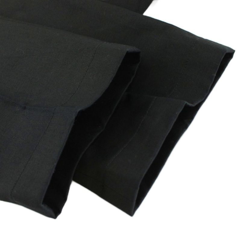 Prada Slacks Pants Zip Fly 46 Black Spe15r112g73 KU