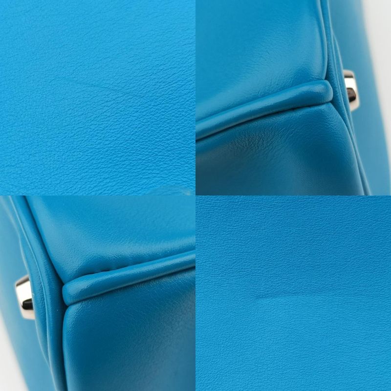 Christian Diorchristian Diorissimo Blue Leather 19-ma-0143