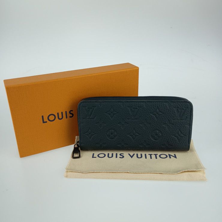 Louis Vuitton Zippy Wallet Horizontal Long Wallet M11721 Black Taurillon