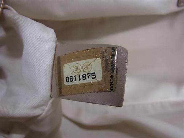 Chanel Shoulder Bag New Travel Line A15828 Beige Nylon Canvas And Leather