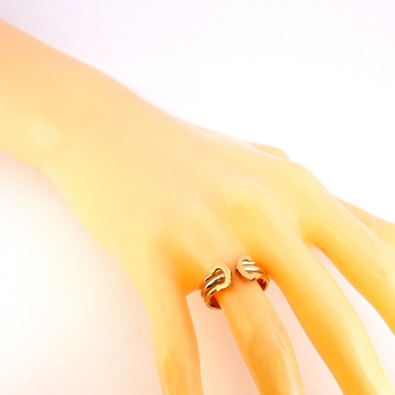 Cartier Ring 2C 18K Yellow Gold Yellow Gold 18K White Gold White Gold 18K Pink