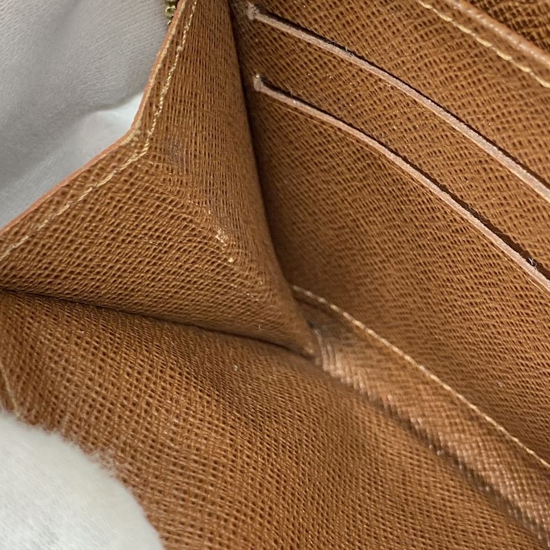 Louis Vuitton Long Wallet Monogram Zippy Wallet M60017 Brown Ladies