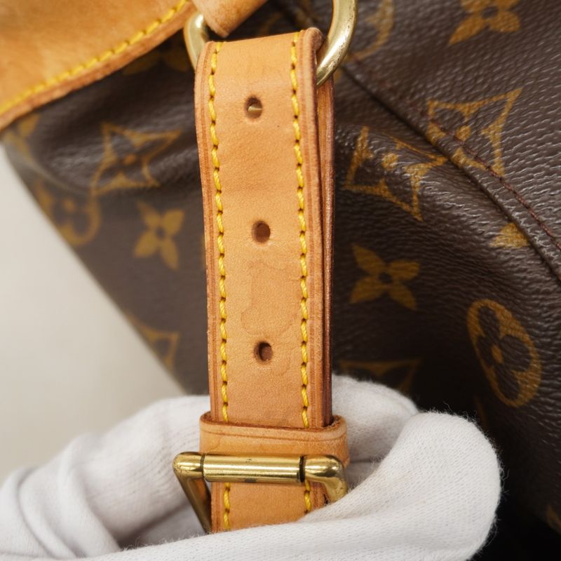 Louis Vuitton Backpack Daypack Monogram Montsourismm M51136 Brown Women's