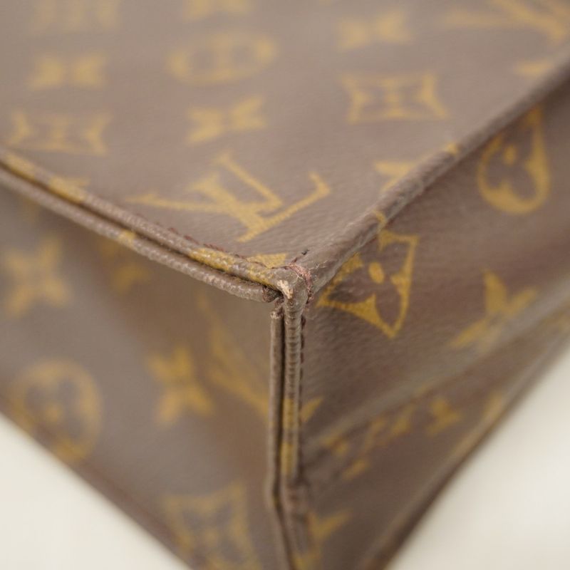 Louis Vuitton Tote Bag Monogram Sac Pla M51140 Brown Women