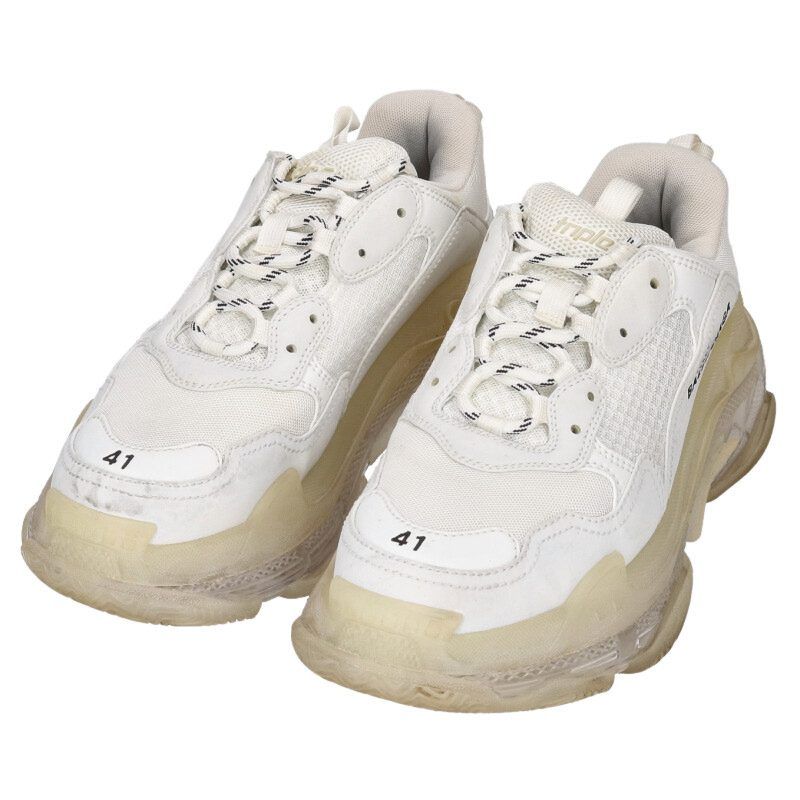 Balenciaga Triple S Triple E Scuff Up Sneakers Men's 41