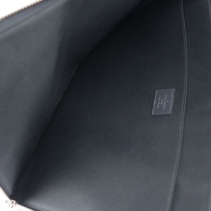 Louis Vuitton Pochette Jules GM Second Bag N63292 PVC Leather Multicolor Silver