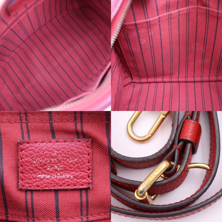 Louis Vuitton Speedy 25 Bandouliere Handbag M42399 Leather Three's Gold