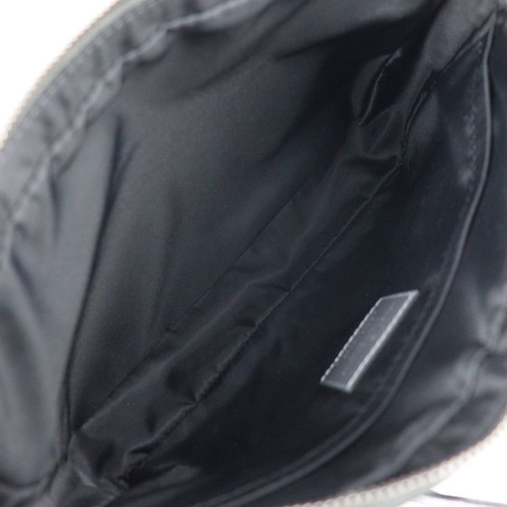 Louis Vuitton Messenger PM Shoulder Bag M43859 PVC Leather Silver Black