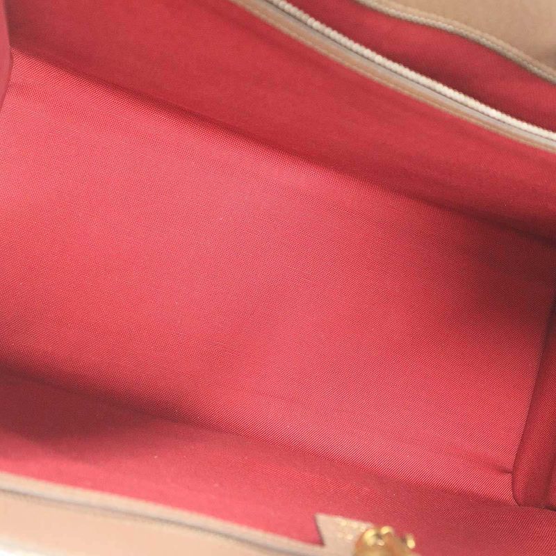 Gucci×disney GG Supreme Donald Duck 2way Shoulder Tote Bag 650037 Brown