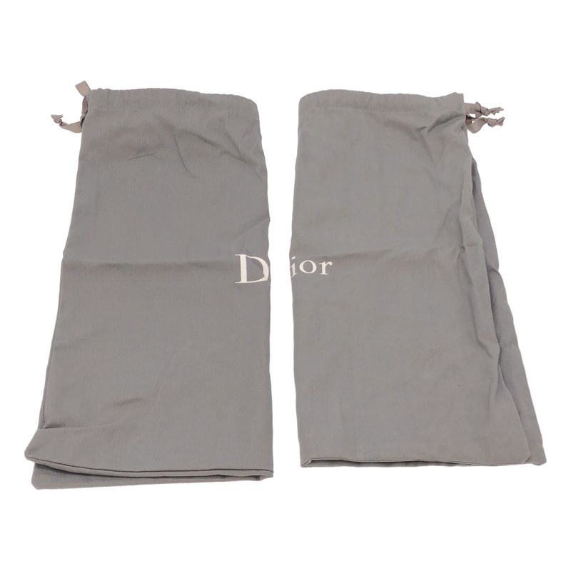 Christian Dior Polka Dot Mesh Heel Boots Kcm172pmss900 Black 36