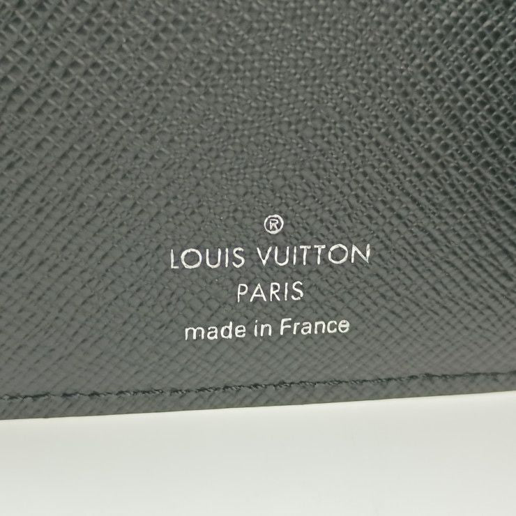 Louis Vuitton Wallet M60662 Black Epi Men's Excellent Condition