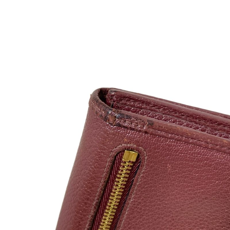 Loewe Long Wallet - Dark Brown Leather