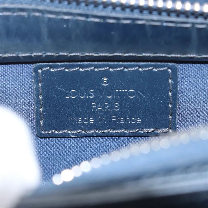 Louis Vuitton Monogram Matte Alston Blue M55125 Leather Shoulder Bag Shoulder