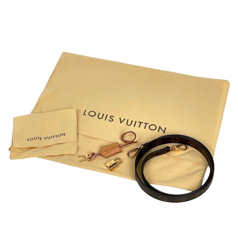 Louis Vuitton Montaigne BB Shoulder Bag 2way Handbag Monogram Brown M41055 Women