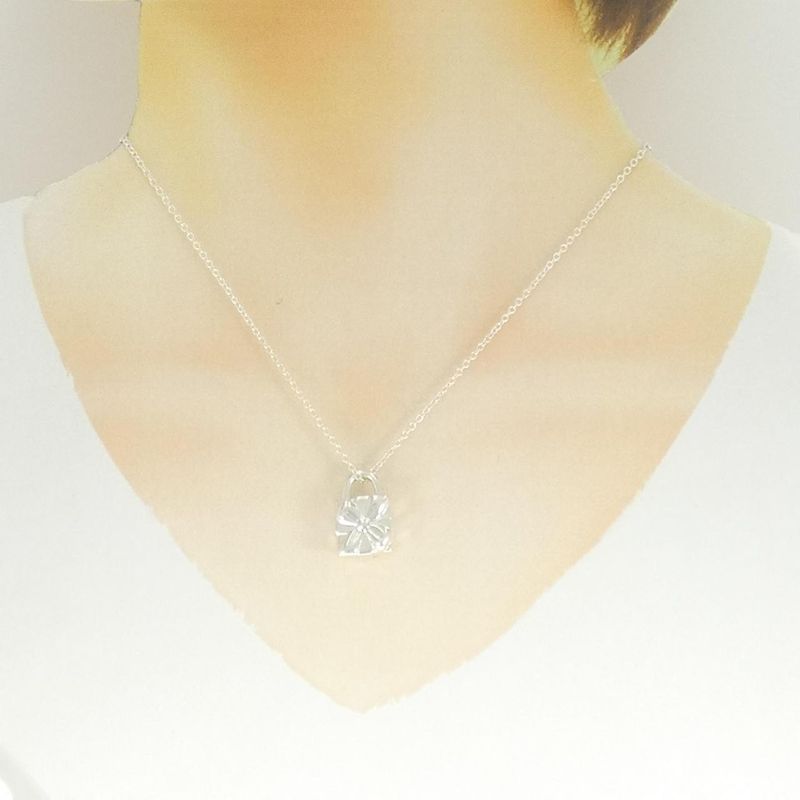 Tiffany & Co Bow Box Necklace