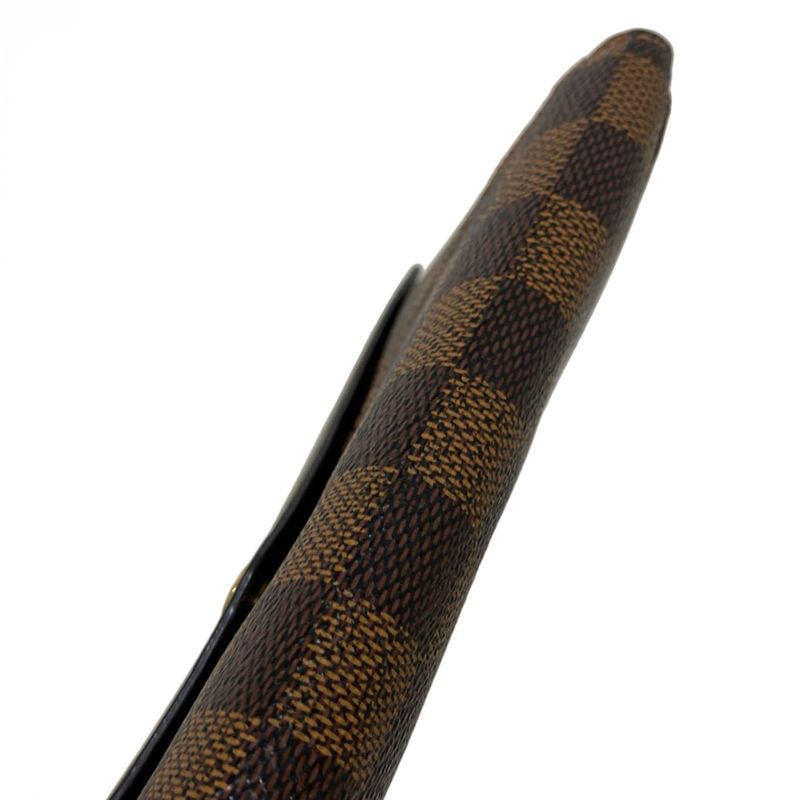 Louis Vuitton Damier Portefeuille Origamiron Long Wallet N63097 Engraved With