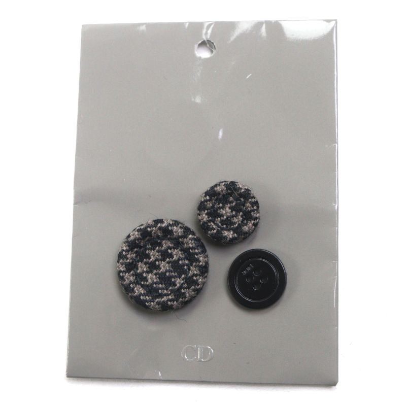 DIOR Homme 293c381b5637 100% Wool Staggered Pattern CD Buckle Belt Winged Coat