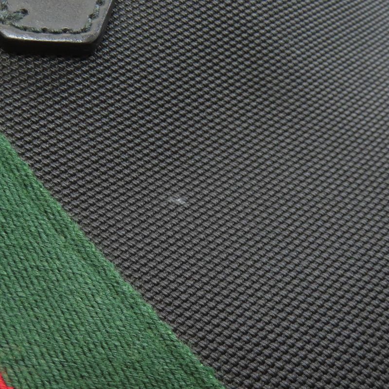 Gucci 368559 Sherry Line 2 Way Handbag Nylon Canvas Women