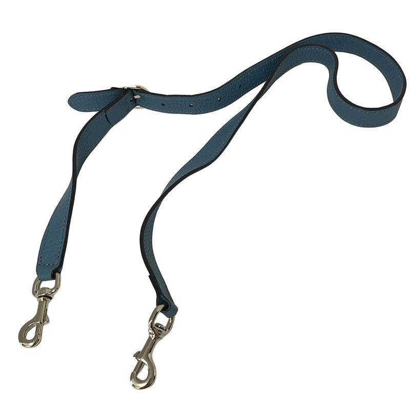 Gucci Bamboo Shopper Tote Bag 323660 Light Blue Leather