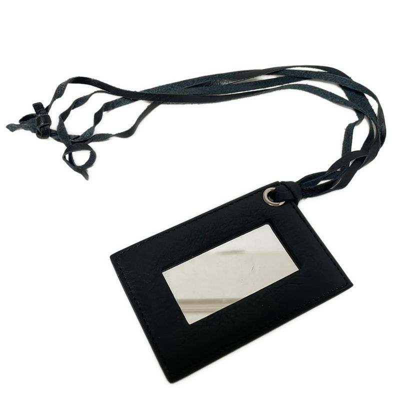 Balenciaga Tote Bag Paper A6 370926 Black Mini Bag Leather