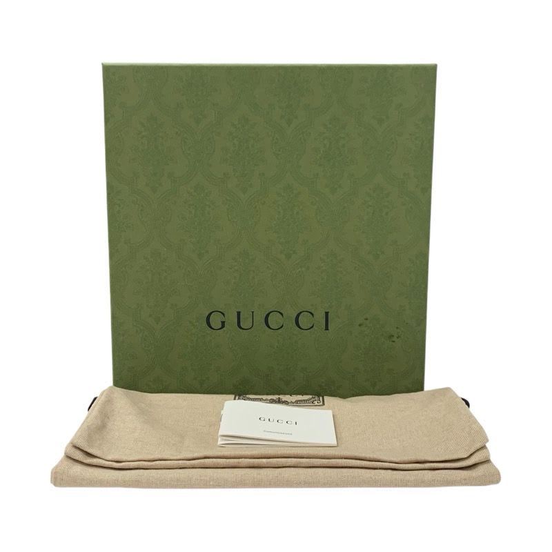 Gucci Double G Sandals Shoes Leather Black Gold Wedge Sole Ggmarmont Strap