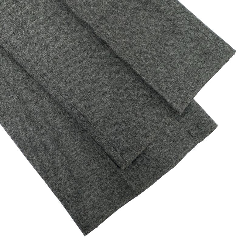 Gucci 10aw Wool Cashmere Stretch Slacks Pants 243568 Zz809 Gray 40