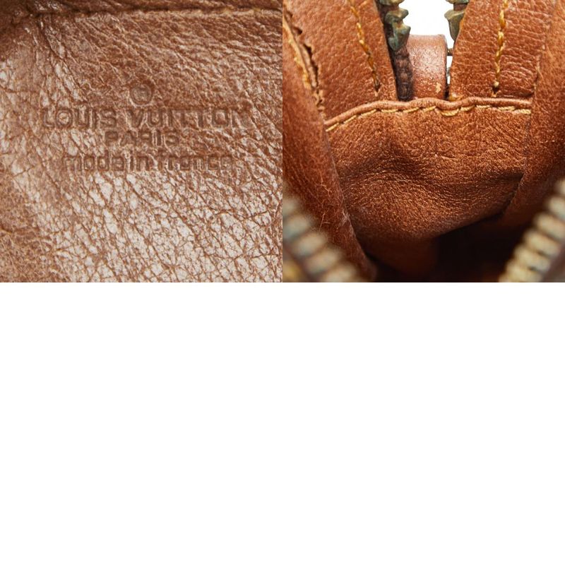 Louis Vuitton Monogram Mini Danube Crossbody Shoulder Bag M45268 Brown PVC