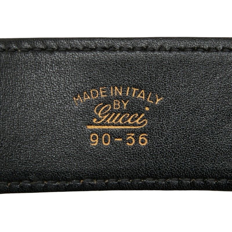 Gucci Belt Size: 90 36 Black Leather Women's Gucci