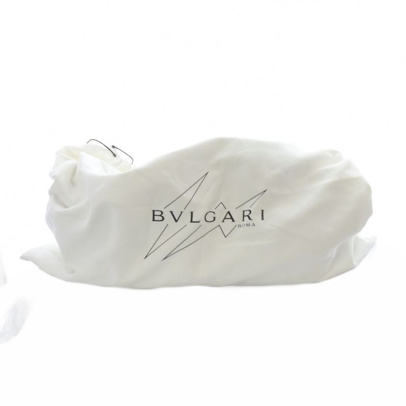 Bulgari Bvlgari 2WAY Tote Bag With Logo All Over Frgmt Handbag Navy Blue Navy
