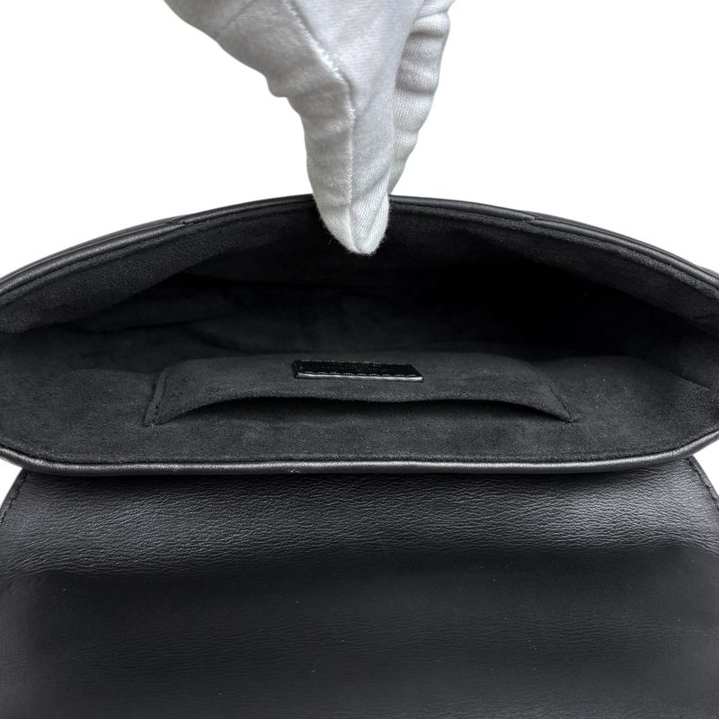 Louis Vuitton New Wave Chain Bag PM Crossbody Shoulder Bag Leather Noir Black