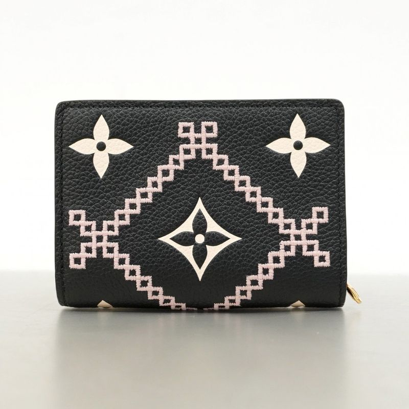 Louis Vuitton Wallet Monogram Empreinte Broderie Portefeuille Cles A M81139