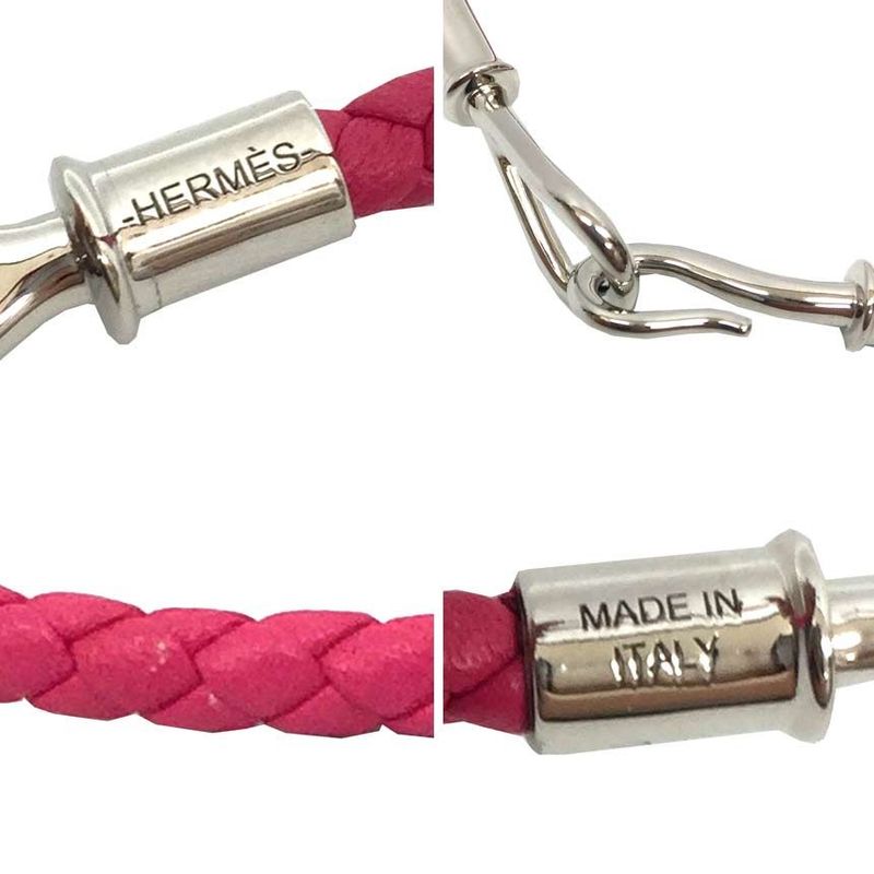 Sale Hermes Braided Leather Bracelet Jumbo Aq7121