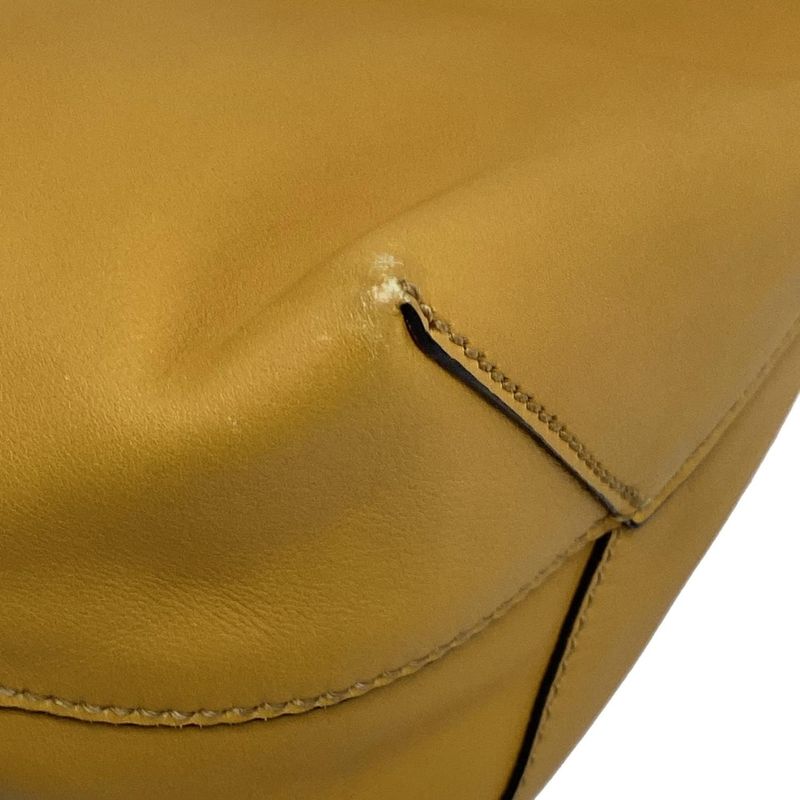 Gucci Tote Bag Horsebit 297006 Dark Yellow Tassel Leather