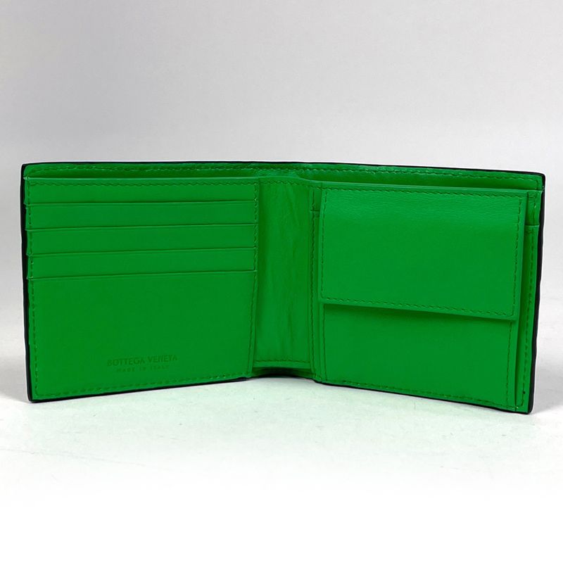 Bottega Veneta Intrecciato Bifold Wallet Billfold Coin Purse Bifold Wallet
