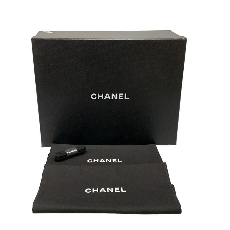 Chanel Sneakers 43 - G34796 Black White And Pink Coco Mark