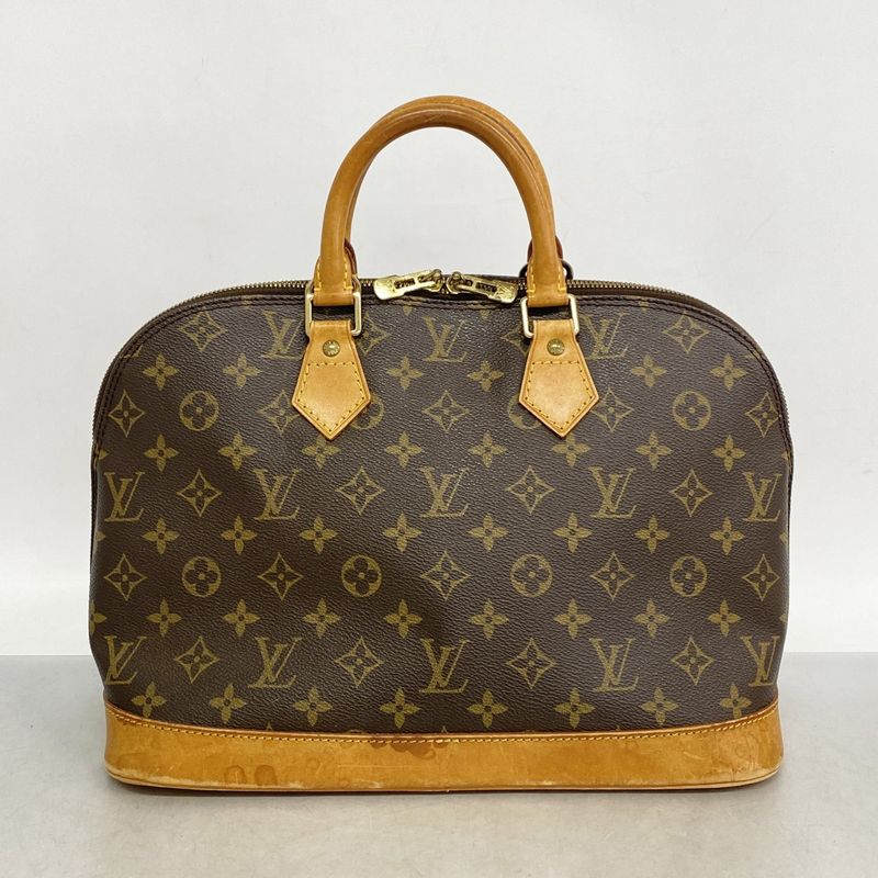 Louis Vuitton Handbag Monogram Alma M51130 Brown Ladies