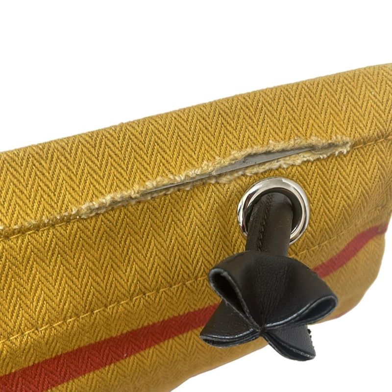 Hermes Shoulder Bag Aline Lo Cabassac Aline MM Jeanne X Orange X Marine Leather