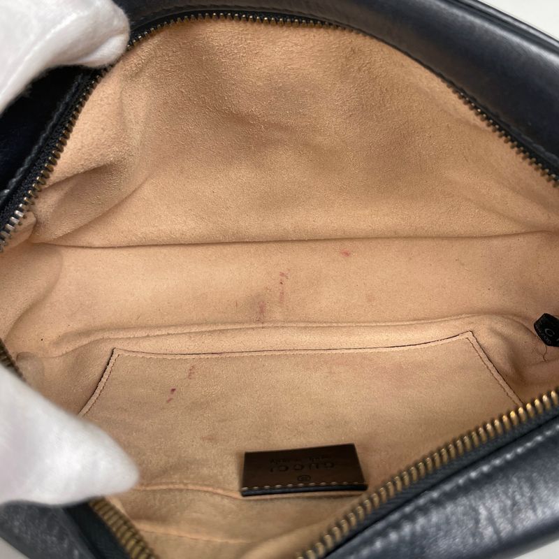 Gucci Ggmarmont Chain Shoulder Bag Double G Crossbody Shoulder Bag Leather