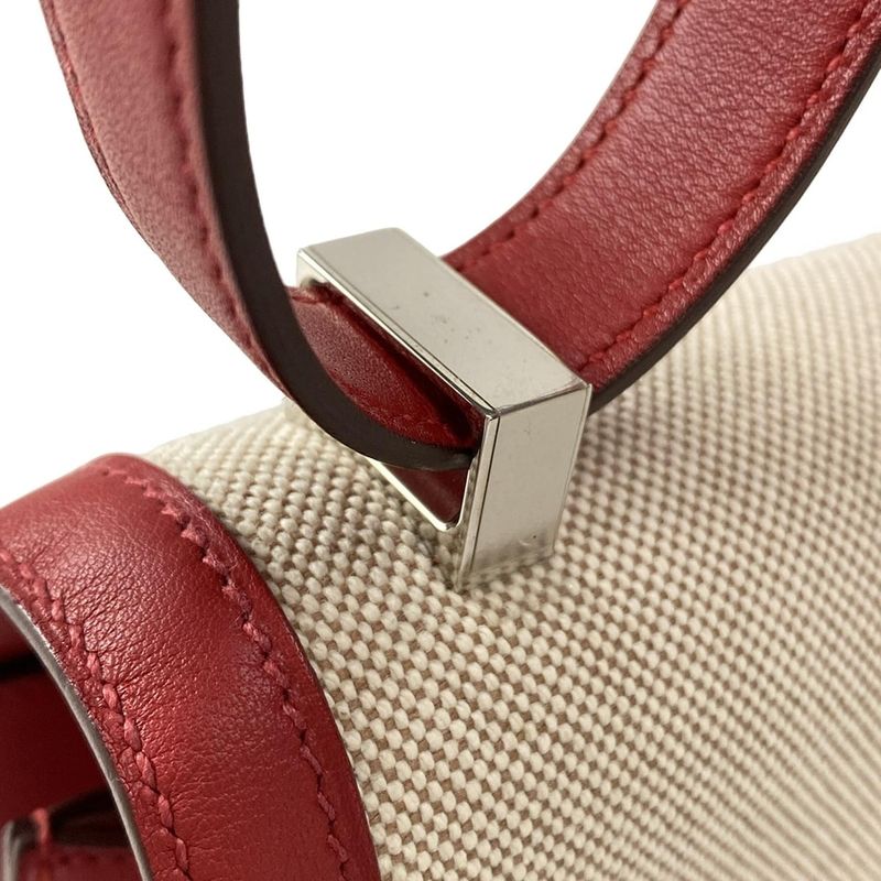 Hermes Constance 3 24 Rouge Piman And Ivory Silver Hardware