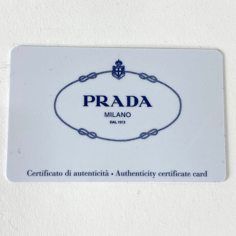 Prada Logo Plate Shoulder Bag 2way Draw String Shape Shoulder Bag Nylon Nero