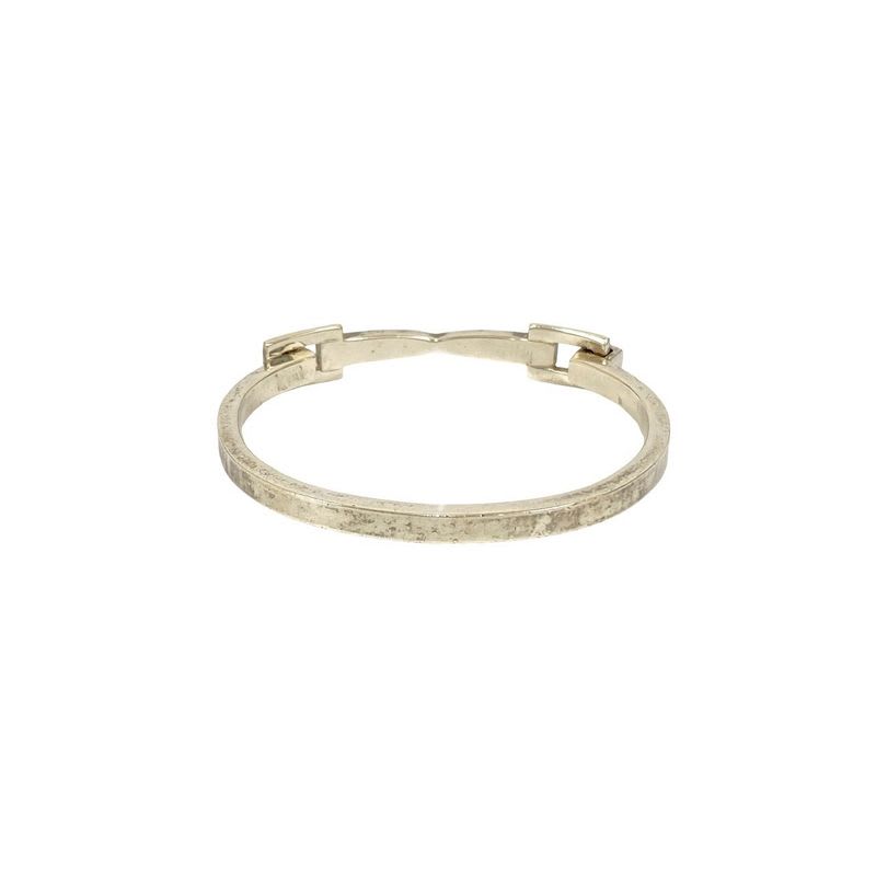 Gucci Horsebit Belt Motif Bangle Silver 925 Bracelet Accessories