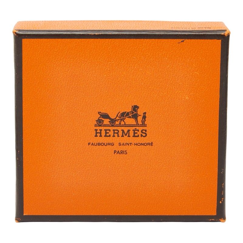 Hermes Nomade Globe Holder Brown Leather Plated Ladies Hermes