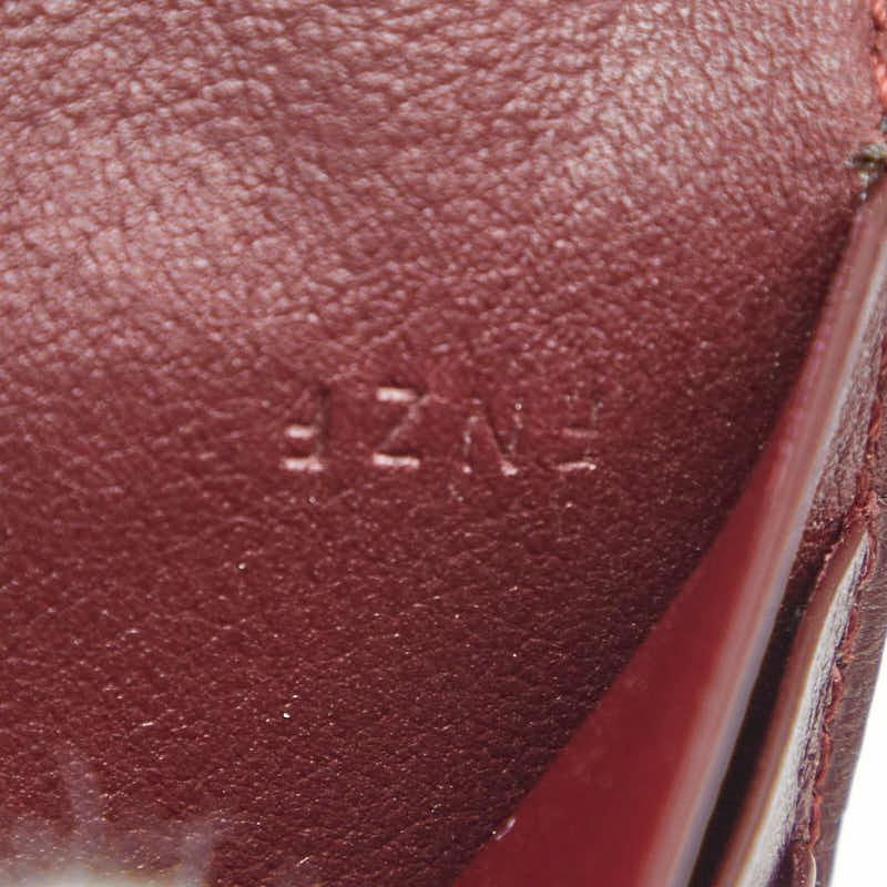 Cartier Must de Cartier Card Case Pass Case Black Leather Men's Cartier