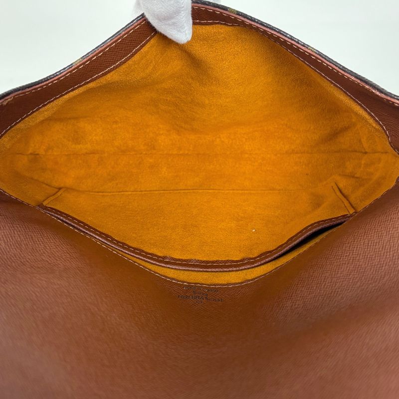 Louis Vuitton Musette Tango Long Crossbody Shoulder Bag Monogram Brown M51388